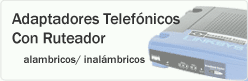 Phone Adaptors with Router Capability